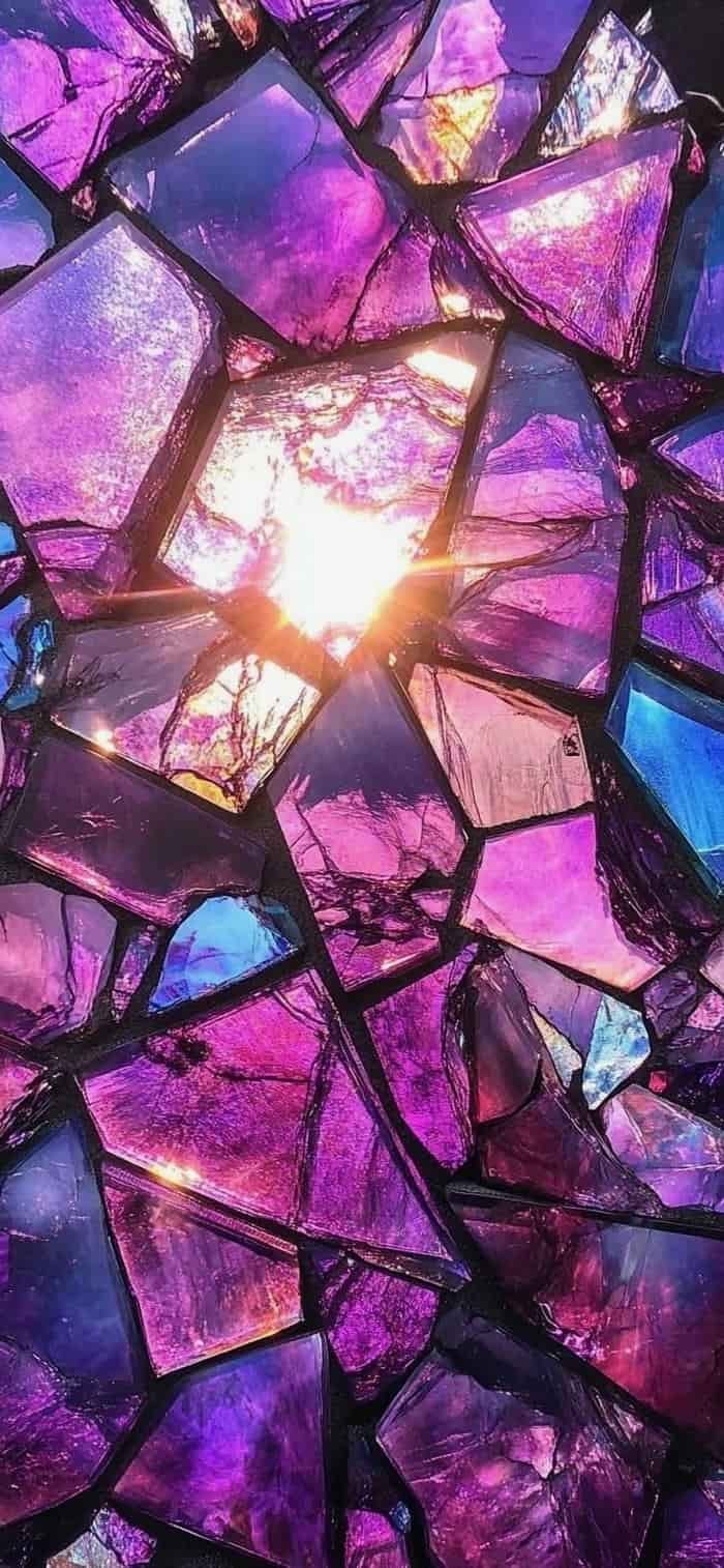 ảnh nền họa tiết mosaic ô ghép tinh xảo