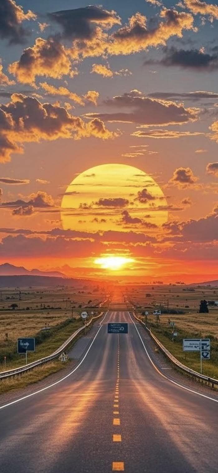 ảnh nền mặt trời mọc tia sáng đỏ