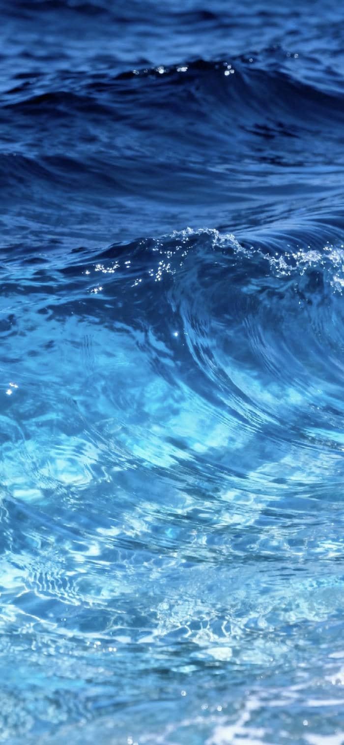 ảnh nền màu xanh dương của biển cả