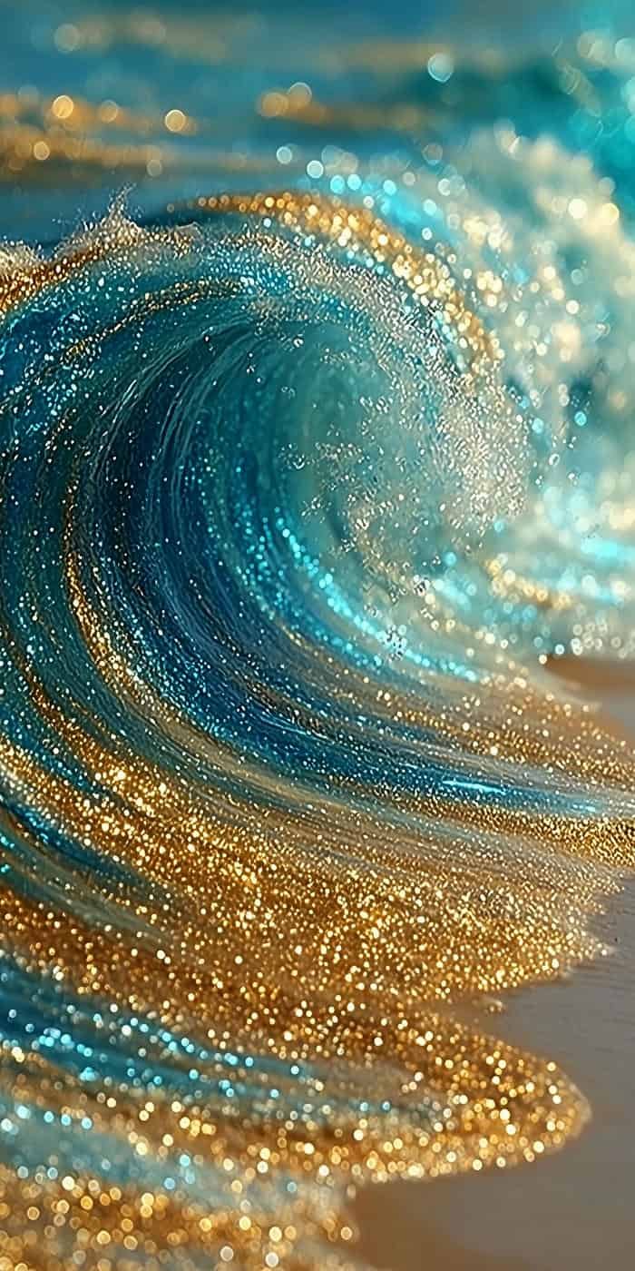 ảnh nền metallic gradient mượt mà