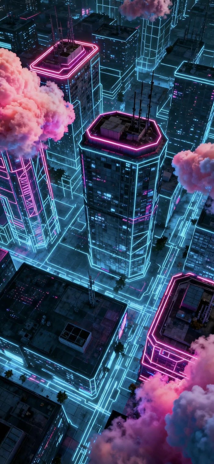 ảnh nền tech futuristic