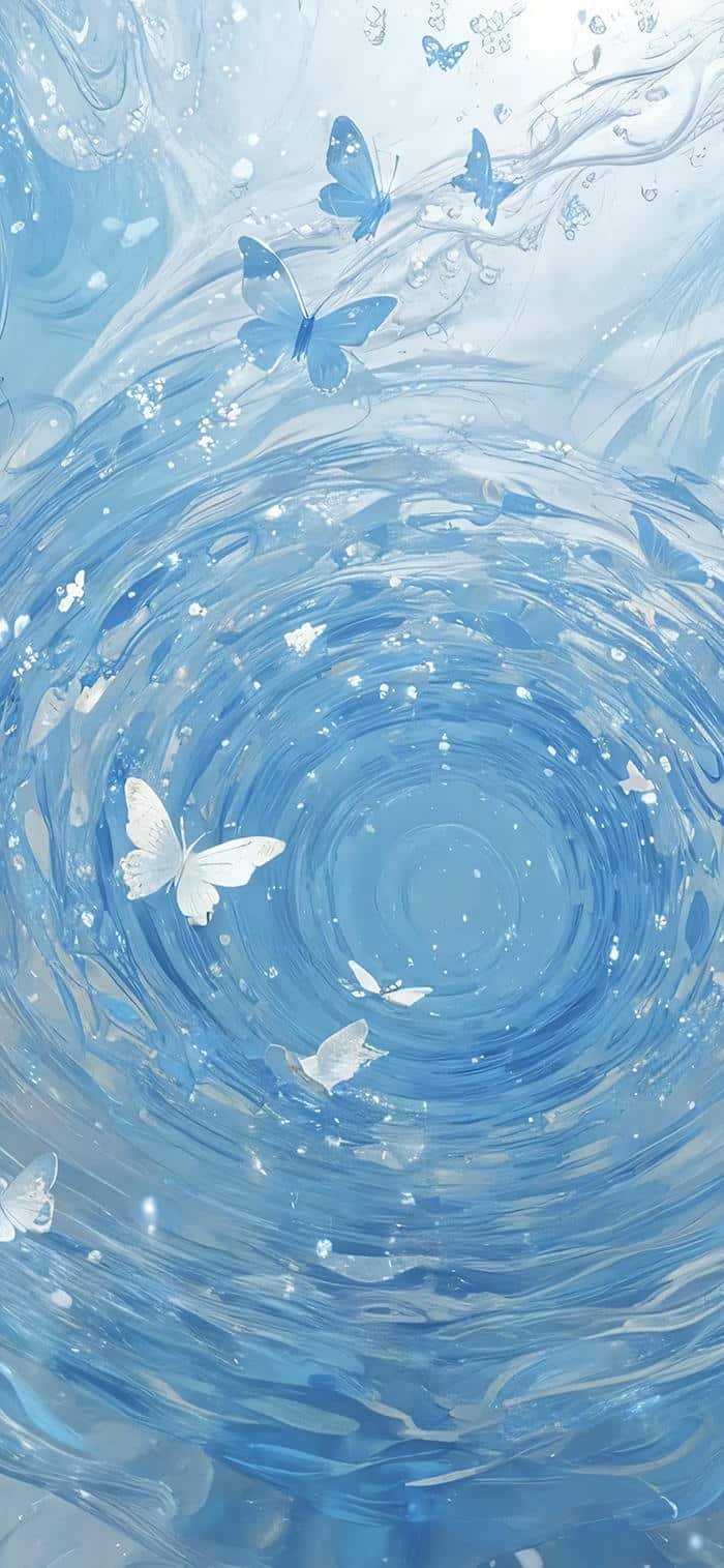 ảnh nền xanh dương dịu mát trong trẻo