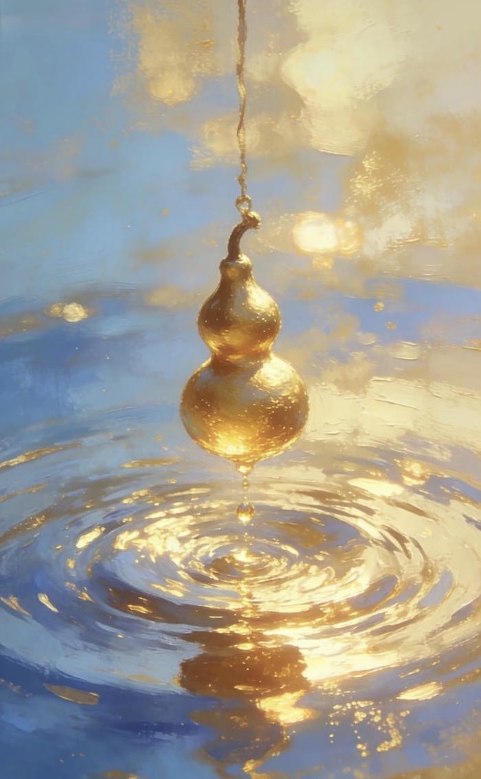 ảnh phong thuỷ hồ lô chiêu tài đẹp nhất