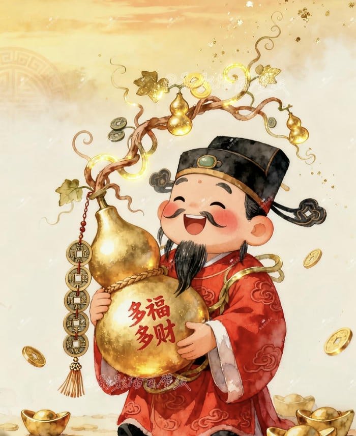 ảnh phong thuỷ hồ lô chiêu tài siêu đẹp