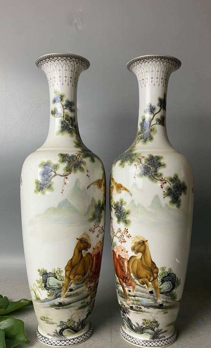 ảnh phong thuỷ lọ lộc bình tinh tế