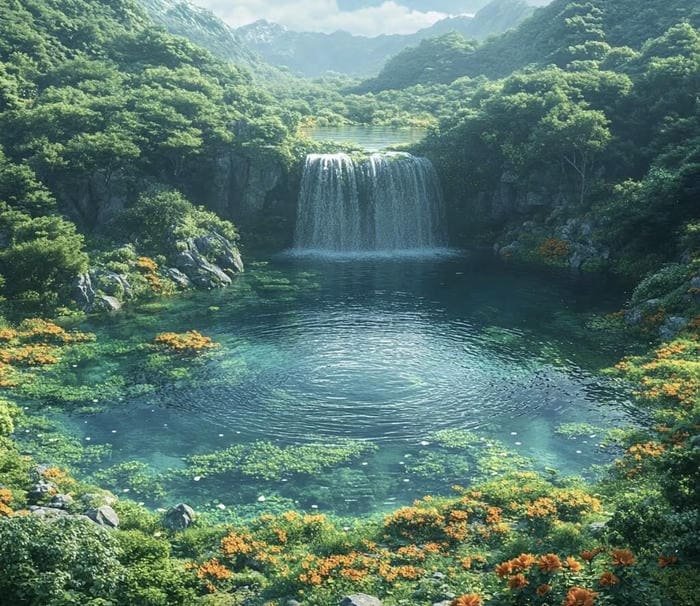 ảnh phong thủy sơn thủy an yên