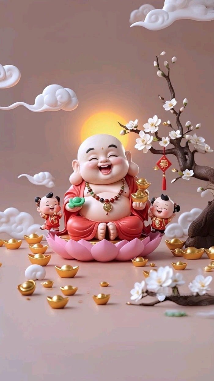 ảnh phong thuỷ tượng thần thọ phúc hậu