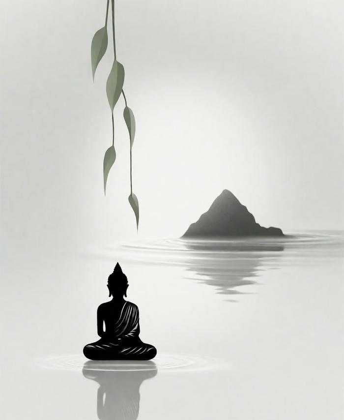 ánh sáng an hòa phật tọa