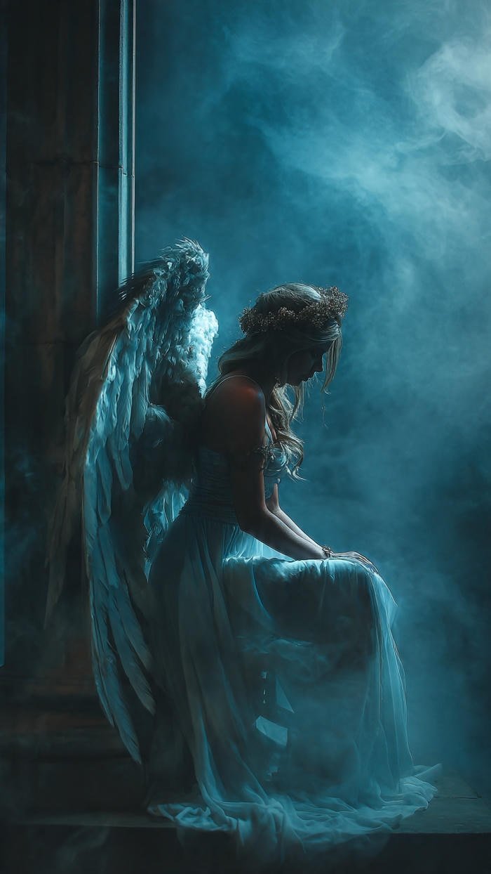 ảnh thiên sứ huyền ảo