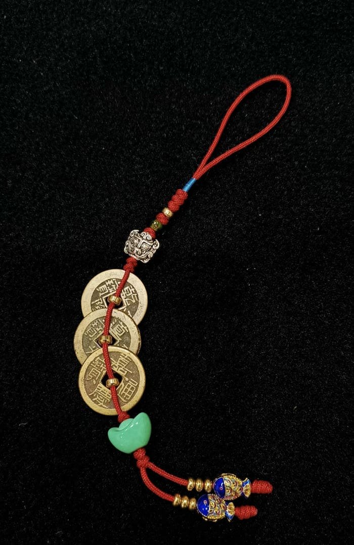 ảnh tiền xu ngũ phúc phong thuỷ hút khí