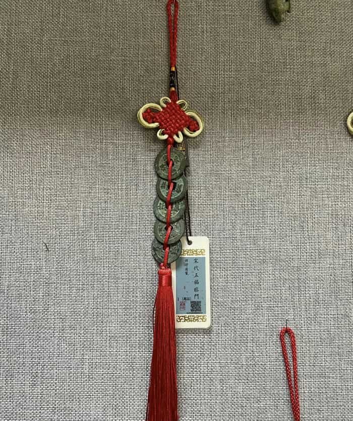 ảnh tiền xu ngũ phúc phong thuỷ tinh tế