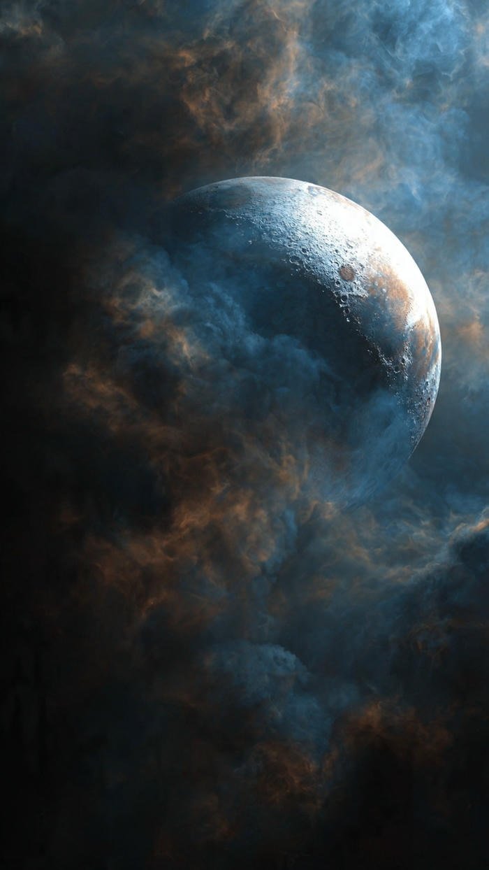 ánh trăng tỏa sáng