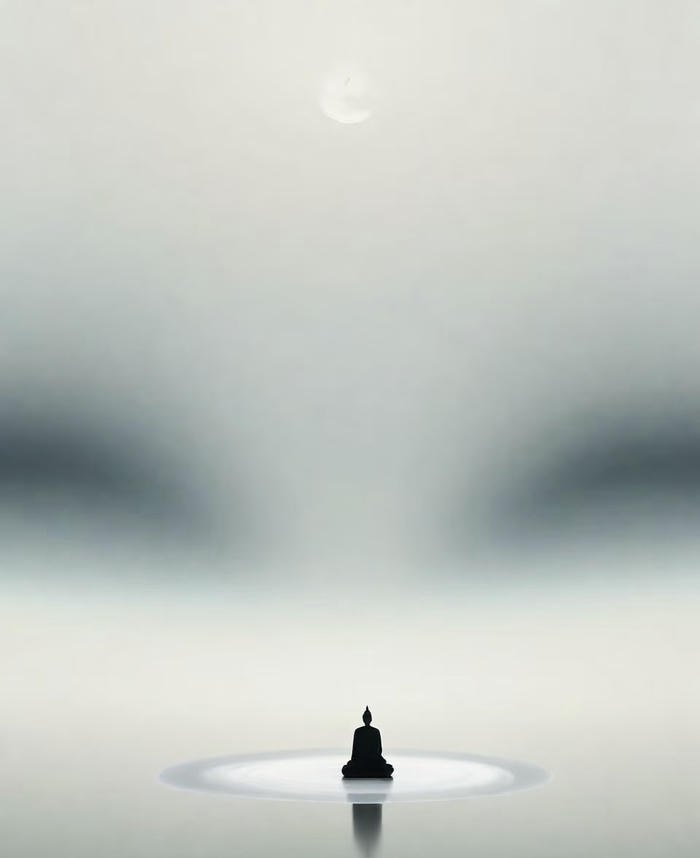 ánh vàng phật thiền thanh sạch