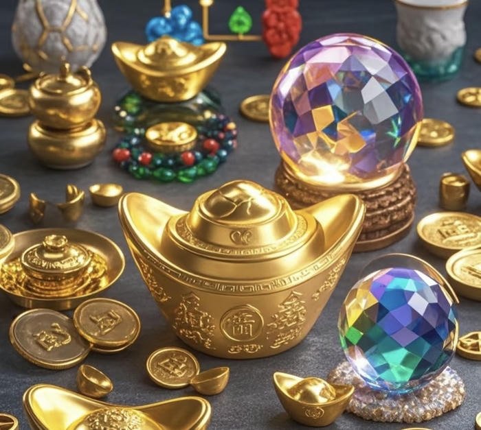 ánh vượng lộc từ thần tài