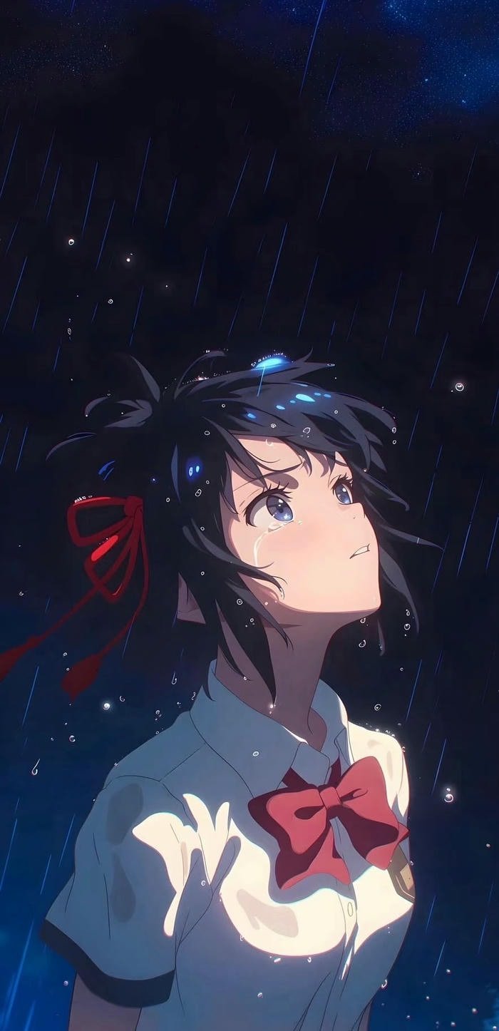 anime ánh nhìn cô đơn giữa màn đêm