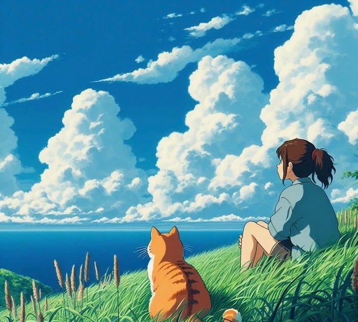 anime ánh nhìn cô đơn vô định