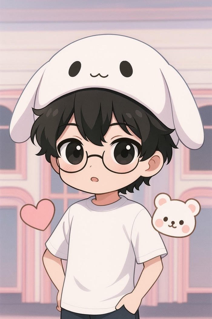 anime chibi nam đáng yêu xinh xắn