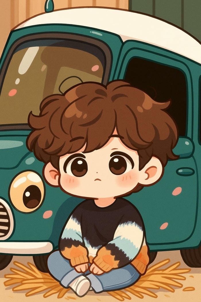 anime chibi nam dễ thương đơn thuần