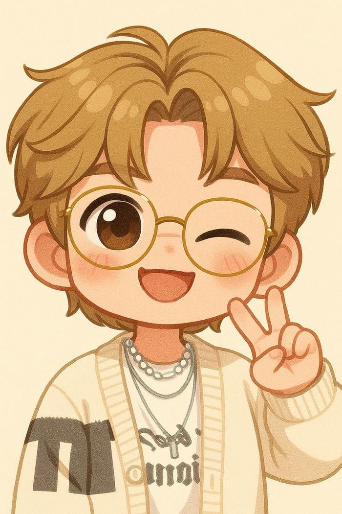 anime chibi nam dễ thương tinh gọn