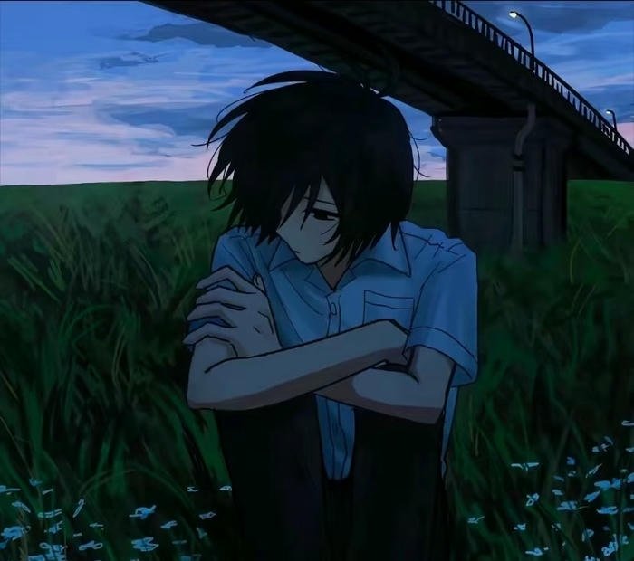 anime dáng vẻ cô đơn mơ hồ