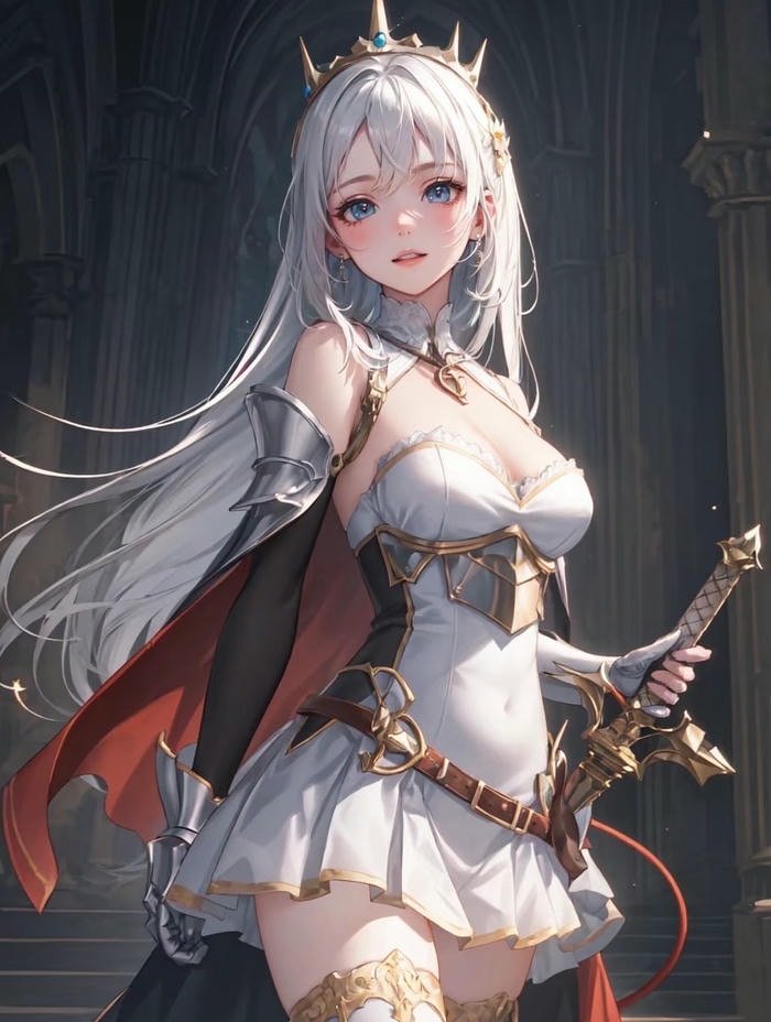 anime hiệp sĩ ánh sáng đẹp đầy chính nghĩa_