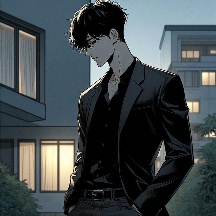 anime nam lạnh lùng ngầu thể hiện phong cách tối giản