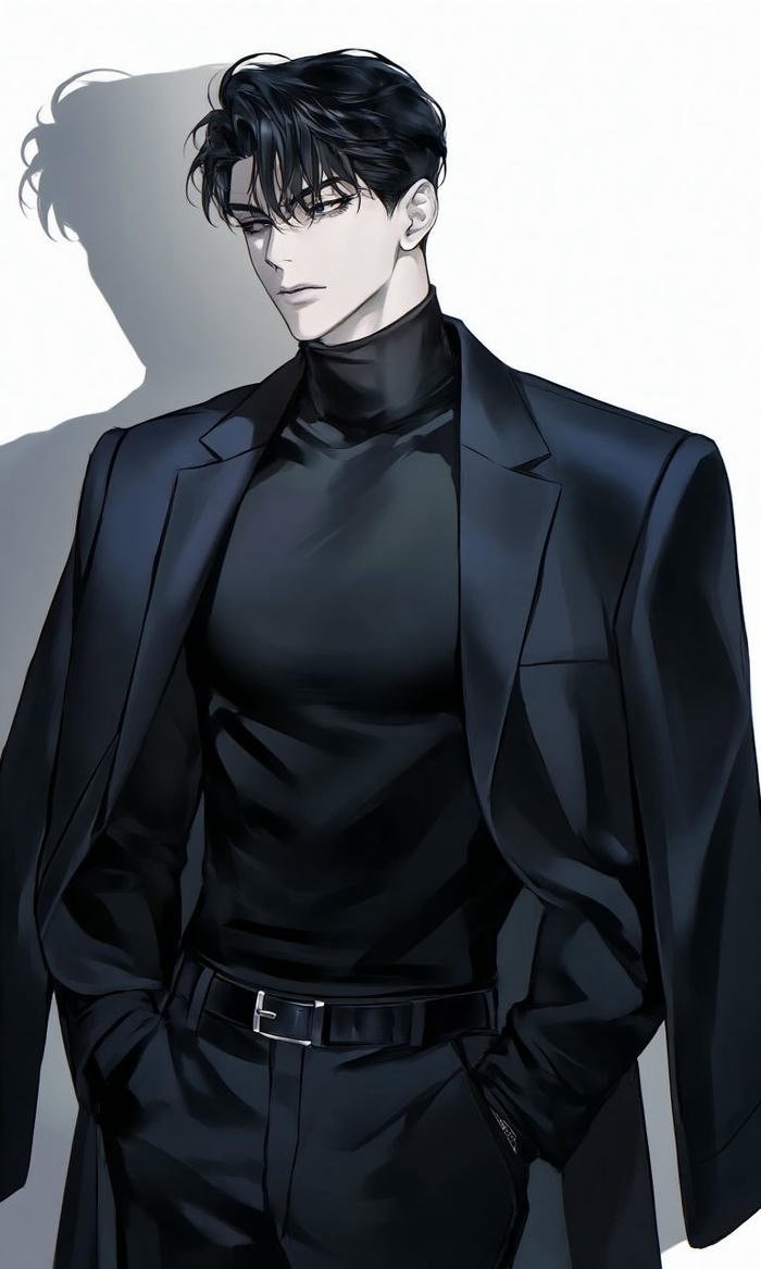 anime nam lạnh lùng ngầu thể hiện thần thái mạnh