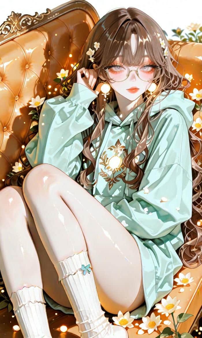 anime nghệ thuật số đơn giản đẹp