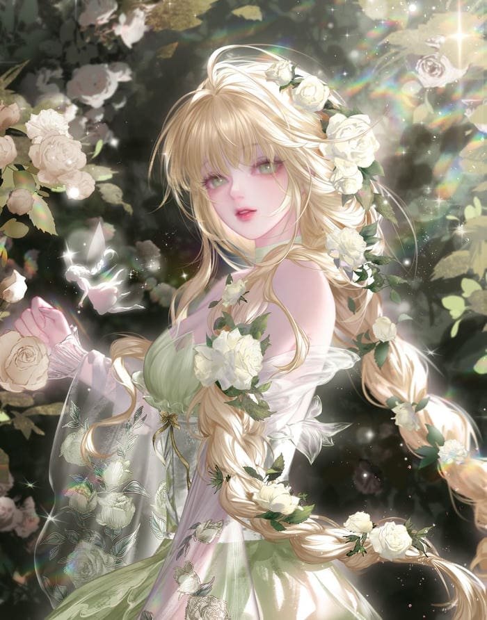 anime nghệ thuật số siêu đẹp