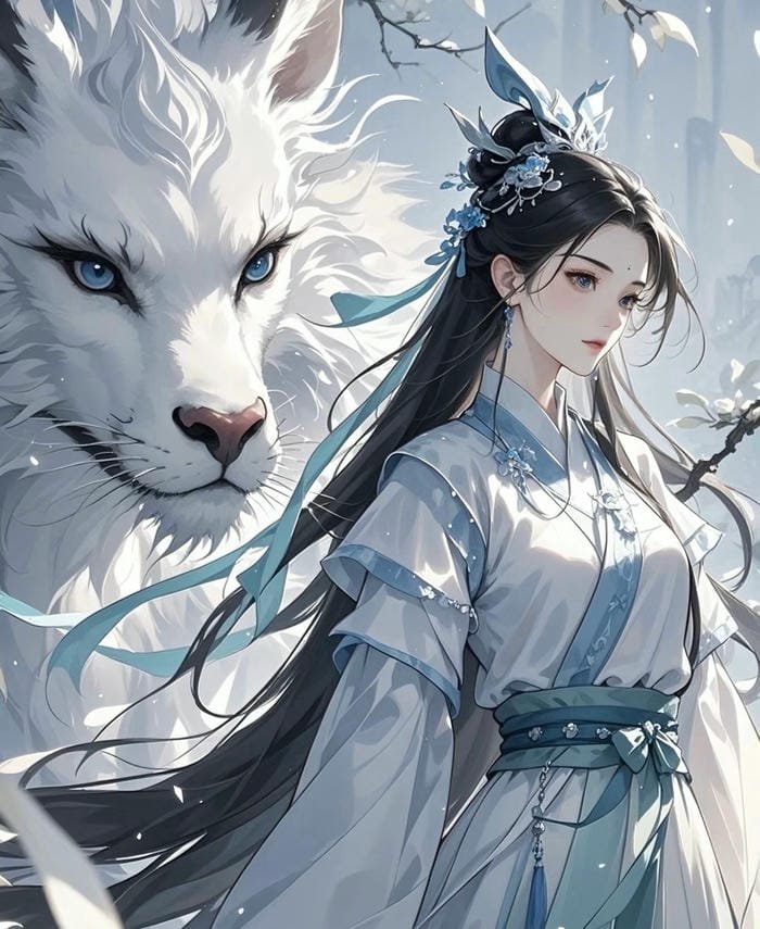 anime nữ hoàng quyền lực khuôn mặt lạnh lùng