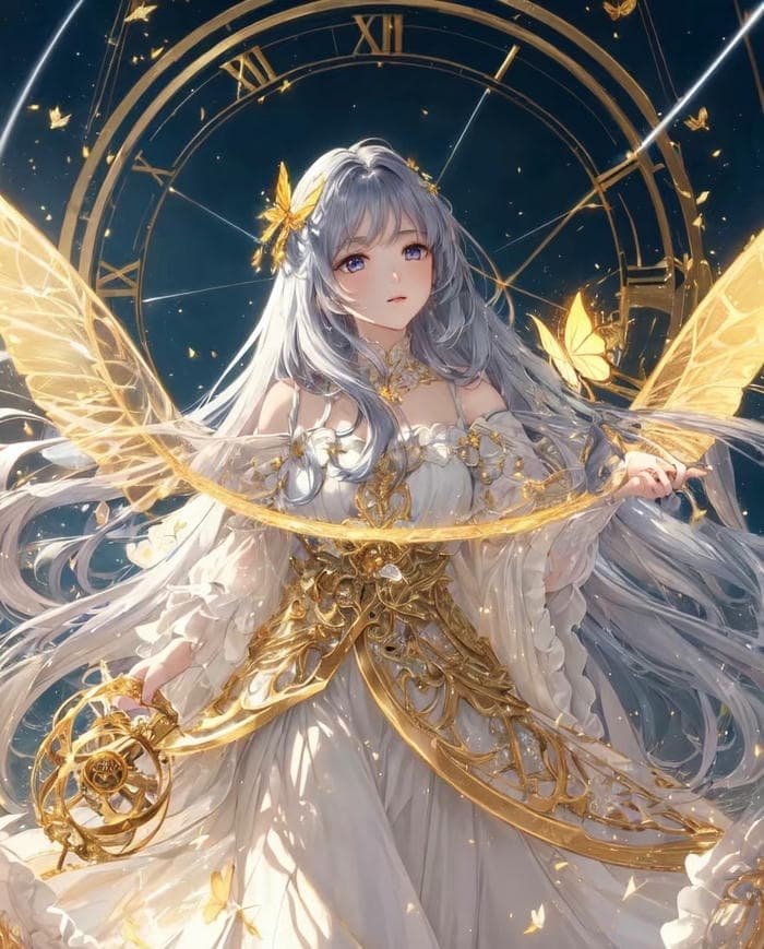 anime nữ hoàng quyền lực khuôn mặt xinh đẹp