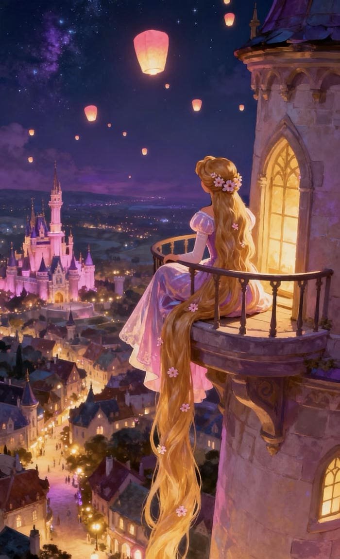 anime phong cách cổ tích mềm mại