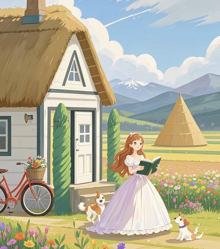 anime phong cách cổ tích thơ ngây