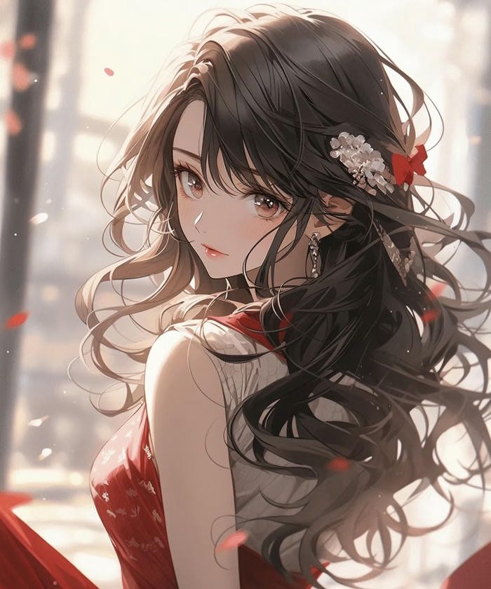 anime phong cách hiện đại thanh lịch