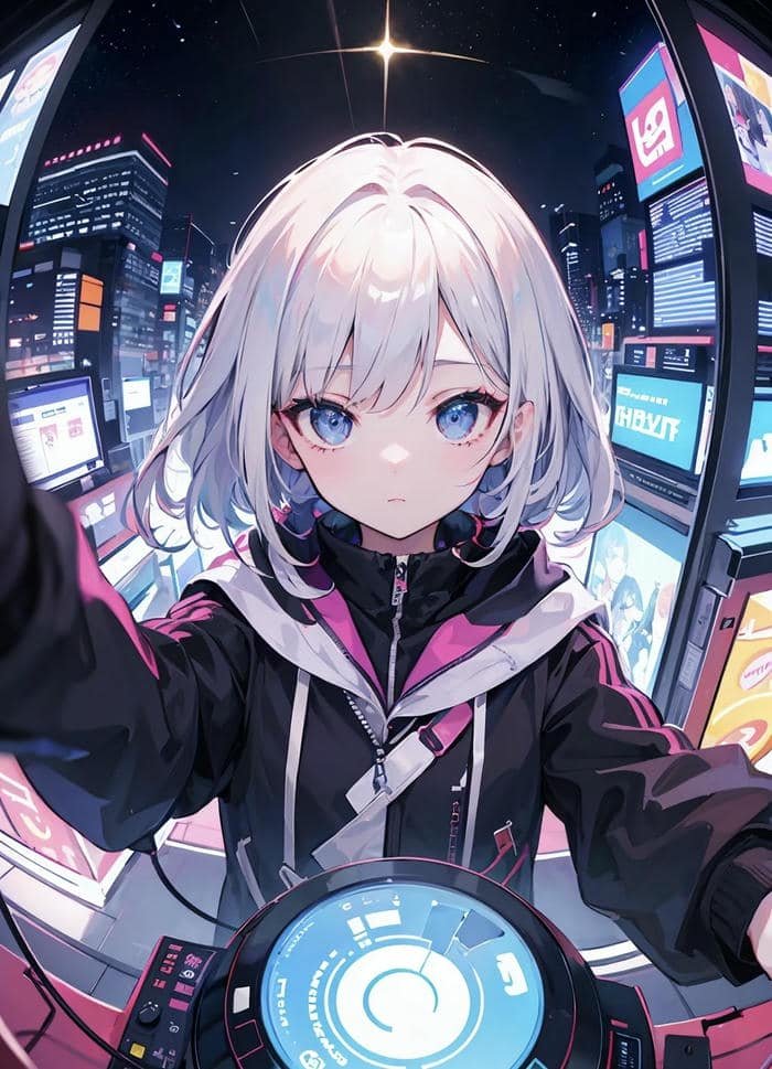 anime phong cách tương lai đầy sáng tạo