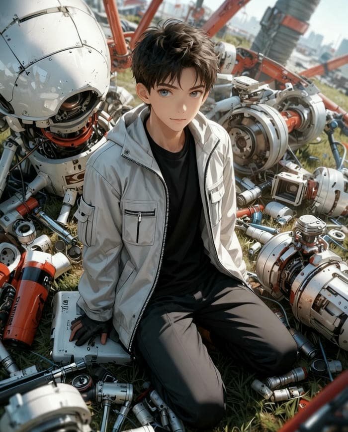 anime phong cách tương lai hiện đại cuốn