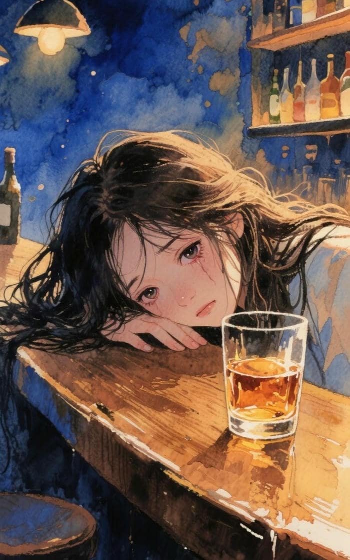 anime thần thái cô đơn tách biệt