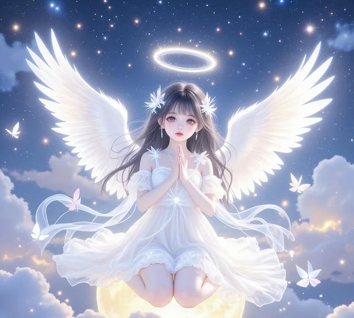 anime thiên thần nhỏ mềm mại