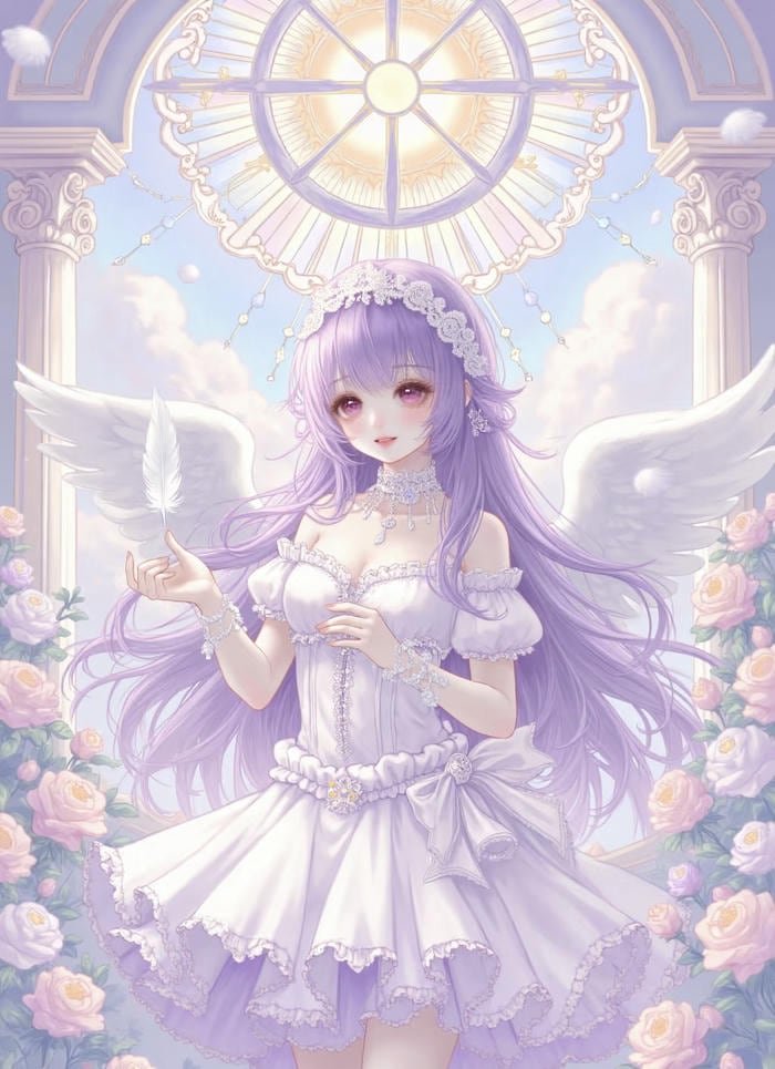 anime thiên thần nhỏ xinh nhẹ