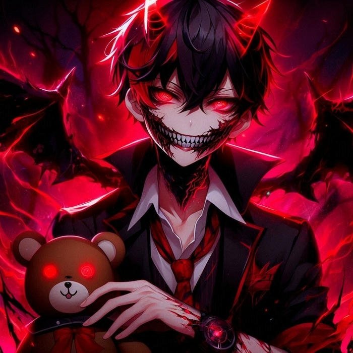 avatar ác ma ngầu cực kỳ ấn tượng