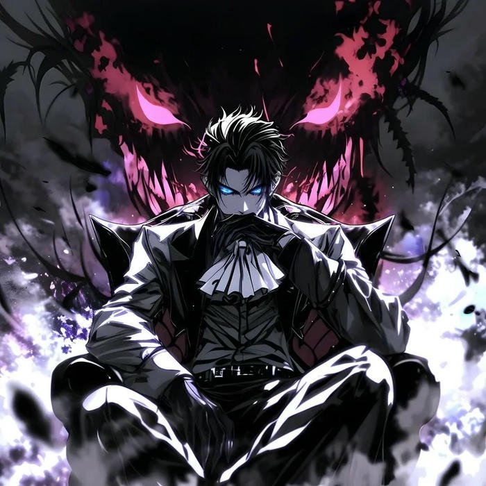 avatar ác ma ngầu phong cách dark