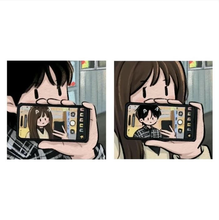 avatar đôi tình yêu