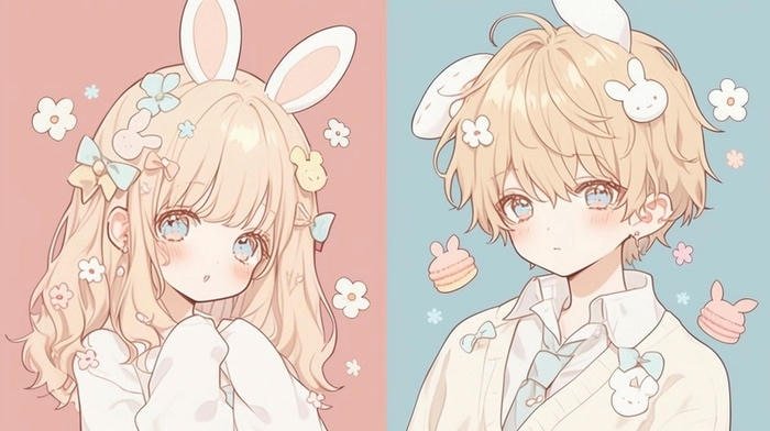 avatar cặp ngọt lịm