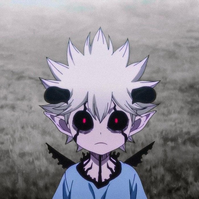 avatar mặt quỷ phong cách