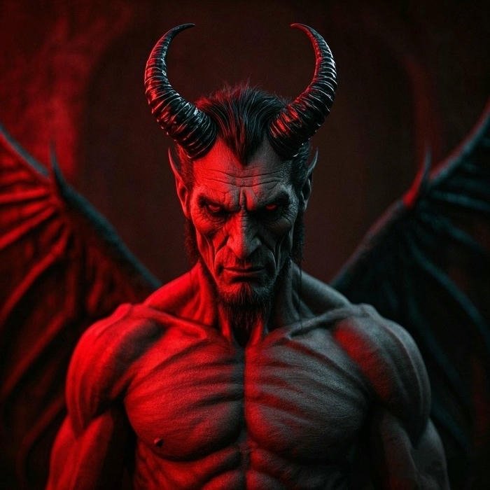 avatar mặt quỷ phong cách phù hợp game