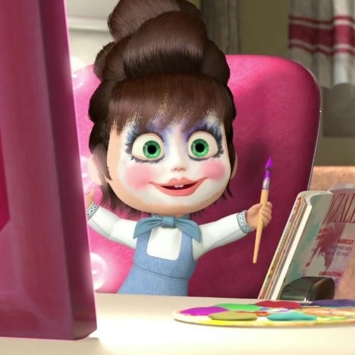 avatar nhân vật hoạt hình dễ thương