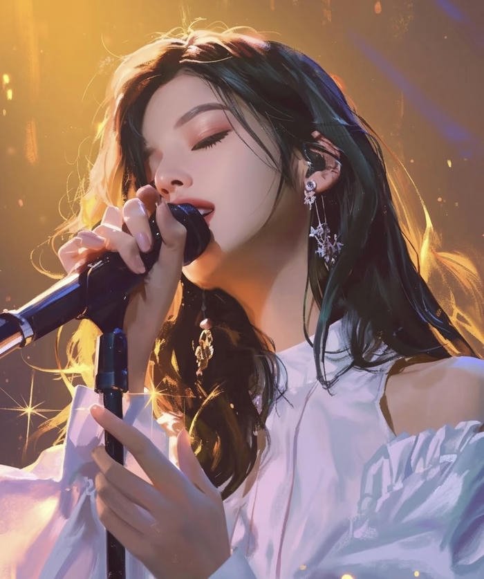 avatar phong cách ca sĩ