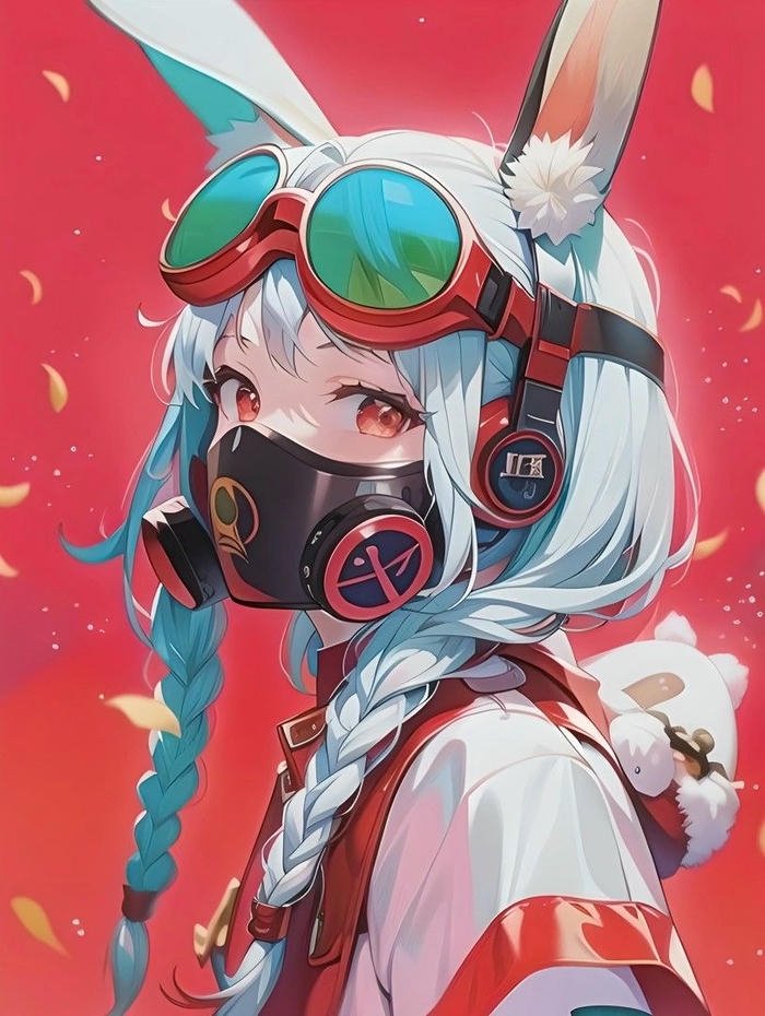 avatar phong cách cyberpunk cá tính mạnh