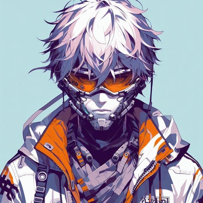 avatar phong cách cyberpunk cực chất