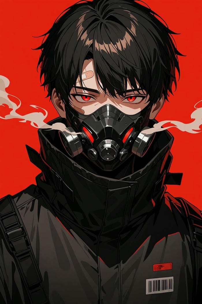 avatar phong cách cyberpunk sắc nét